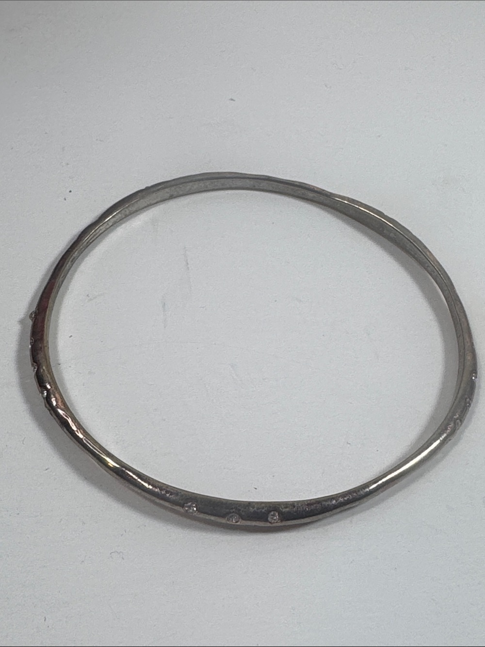 Stella & Dot  Gold-Tone Thin Bangle Bracelet